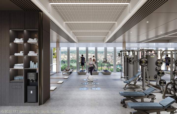 phòng gym Celestine Westlake