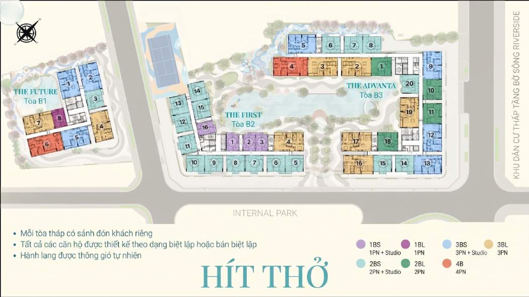 măt bằng tầng gladia heights